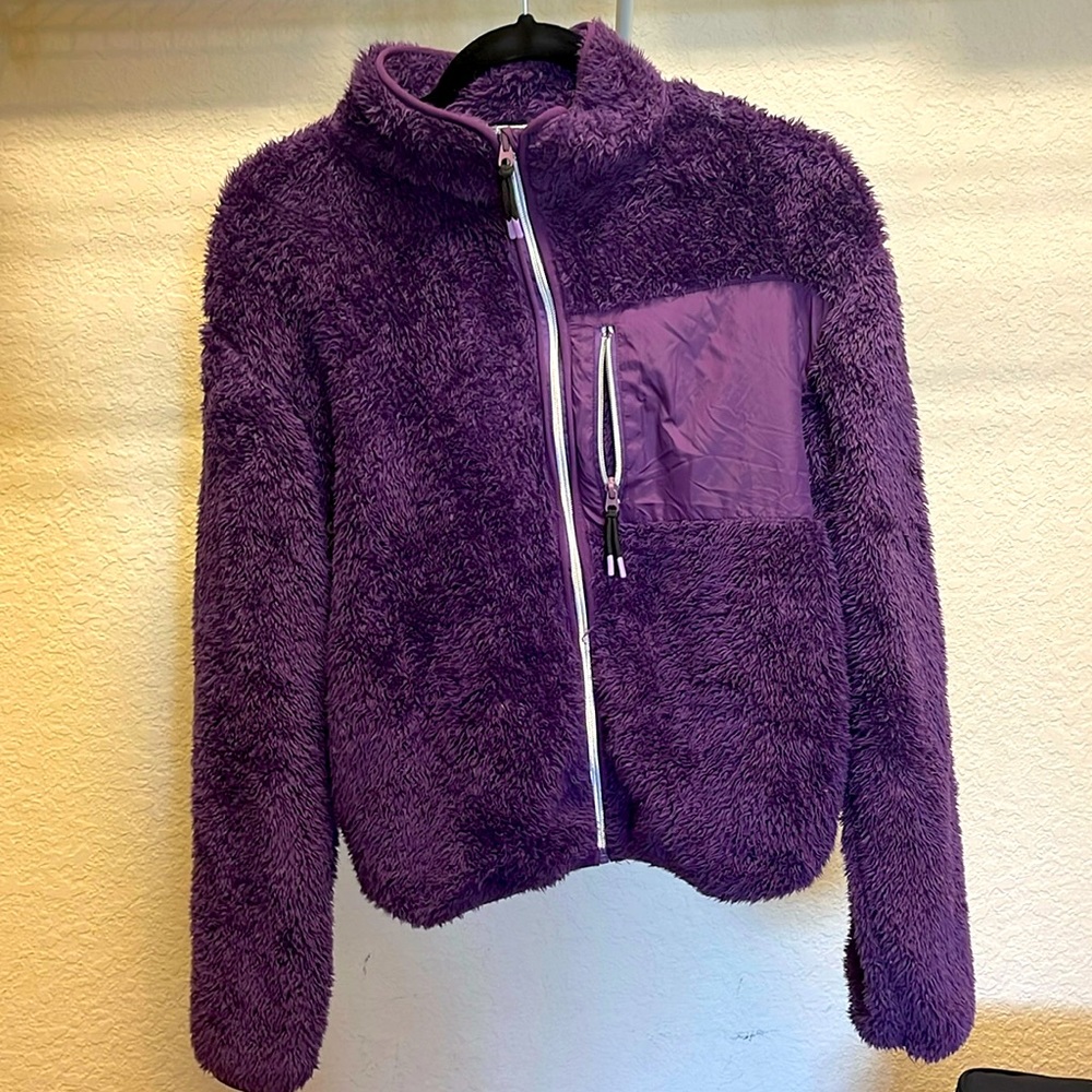 Zip up fleece jacket